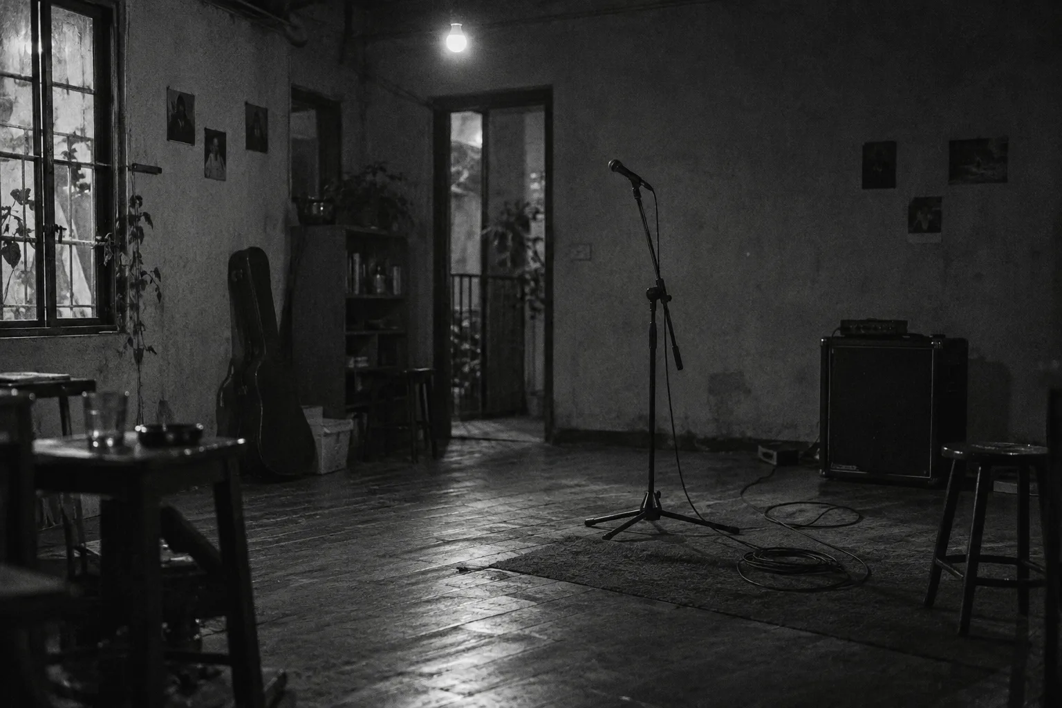 After the set