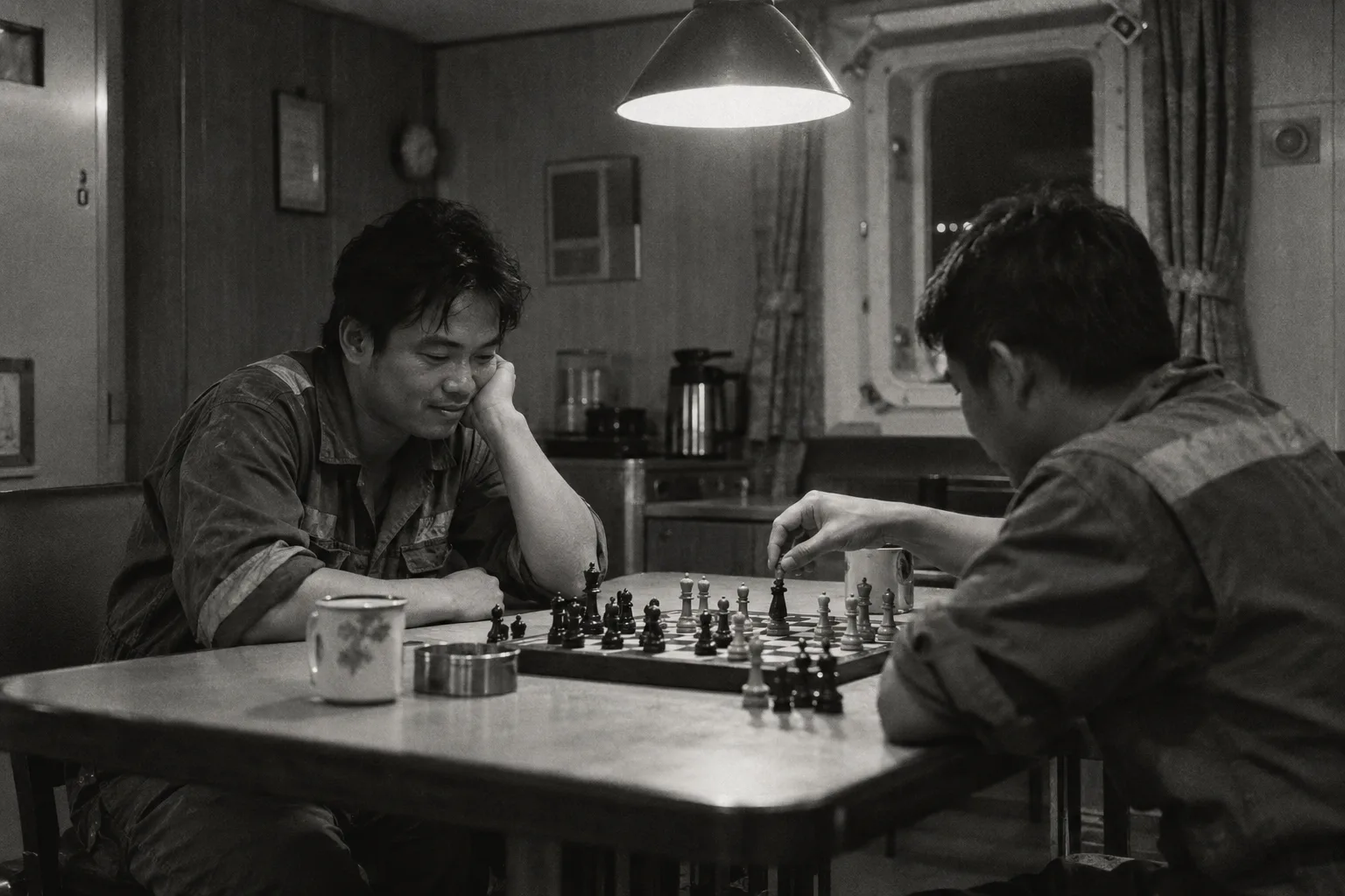 A game between ports