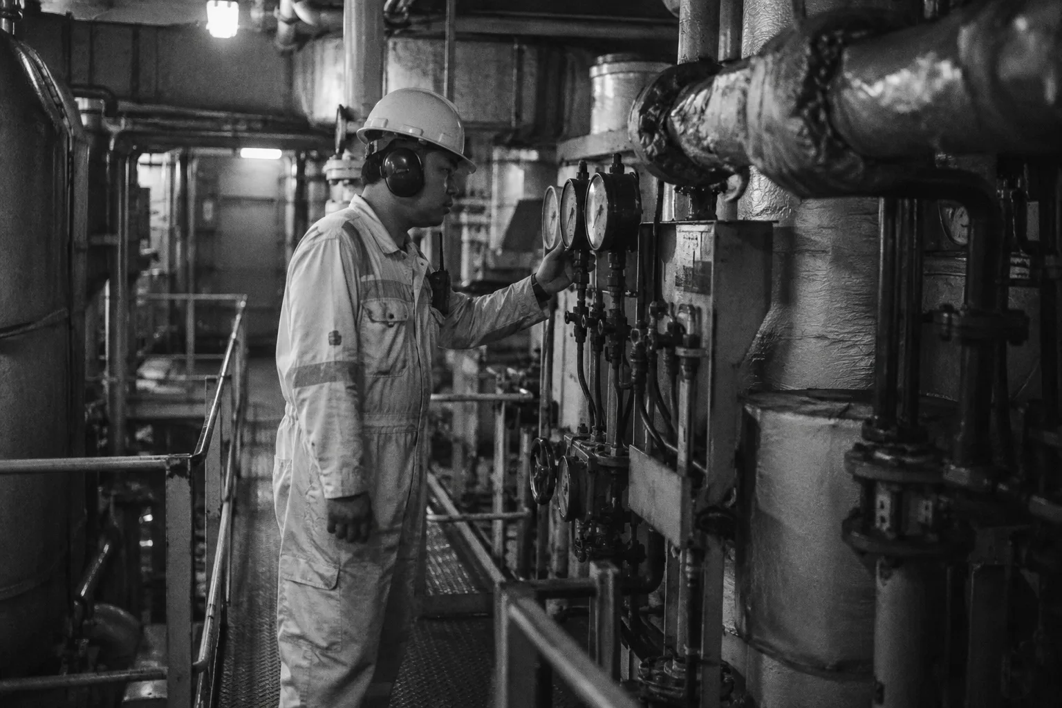 Engine-room watch